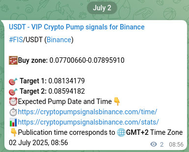 Signal authentication: FIS pump on Binance at 02 July 2025, 08:59