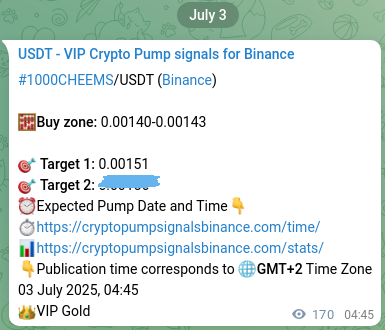 See the verification image for 1000CHEEMS pump signal on Binance at 03 July 2025, 09:27 Verification image for 1000CHEEMS pump signal on Binance at 03 July 2025, 09:27