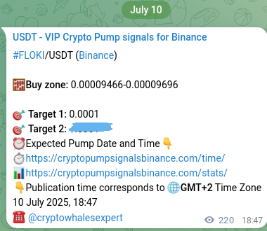 Confirm the Binance trading signal for FLOKI pump, 11 July 2025, 00:55 Binance trading signal confirmation for FLOKI pump, 11 July 2025, 00:55
