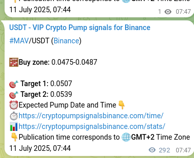 Authenticate the market signal for MAV on Binance at 11 July 2025, 15:48 Market signal authentication: MAV on Binance at 11 July 2025, 15:48