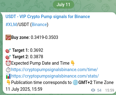 See the verification image for XLM pump signal on Binance at 11 July 2025, 17:28 Verification image for XLM pump signal on Binance at 11 July 2025, 17:28