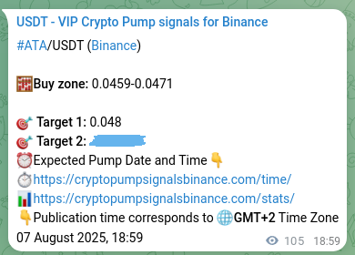 Analytical confirmation: ATA trading signal precision on Binance, 07 August 2025, 21:54