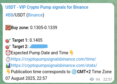 BB pump signal verification from Binance, timestamp: 08 August 2025, 01:33