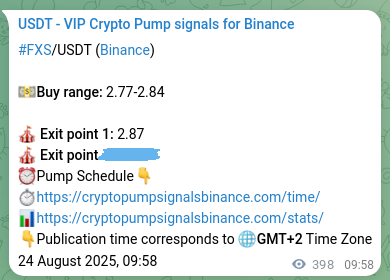 Signal authentication: FXS pump on Binance at 24 August 2025, 21:02