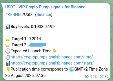 Validate algorithmic accuracy: KERNEL pump signal proof on Binance, 26 August 2025, 11:49 Algorithmic validation: KERNEL pump signal accuracy on Binance, 26 August 2025, 11:49