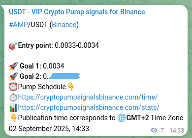 Signal proof for AMP pump on Binance at 02 September 2025, 14:45