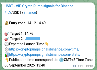 Market signal verification: ILV on Binance at 06 September 2025, 16:47