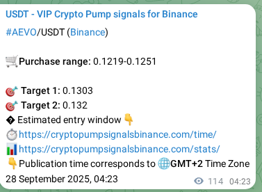 Real-time proof of AEVO pump signal on Binance, 28 September 2025, 07:33