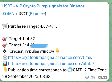 Verification image for OMNI pump signal on Binance at 28 September 2025, 09:31