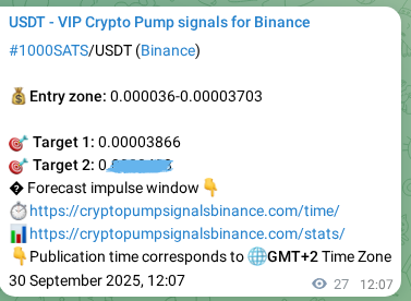 1000SATS pump signal confirmation from Binance, timestamp: 30 September 2025, 12:53