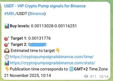 Access the Binance pump signal confirmation for MBL at 21 November 2025, 21:38 Binance pump signal confirmation for MBL at 21 November 2025, 21:38