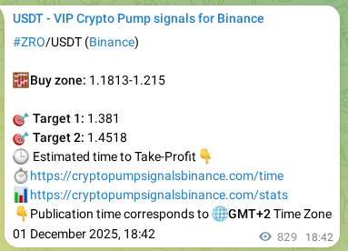 View the market signal proof for ZRO pump from Binance, 02 December 2025, 17:42 Market signal proof: ZRO pump from Binance, 02 December 2025, 17:42