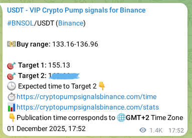 Explore the crypto market signal confirmation for BNSOL pump on Binance, 03 December 2025, 08:25 Crypto market signal confirmation: BNSOL pump on Binance, 03 December 2025, 08:25