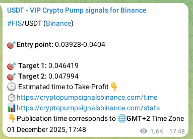 Confirm quantitative model: FIS trading signal verification on Binance, 03 December 2025, 14:39 Quantitative verification: FIS trading signal proof on Binance, 03 December 2025, 14:39