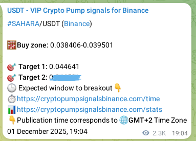 Check the Binance signal verification for SAHARA pump, 04 December 2025, 11:12 Binance signal verification for SAHARA pump, 04 December 2025, 11:12