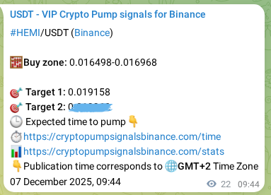 Explore the HEMI pump signal verification from Binance, timestamp: 07 December 2025, 10:16 HEMI pump signal verification from Binance, timestamp: 07 December 2025, 10:16