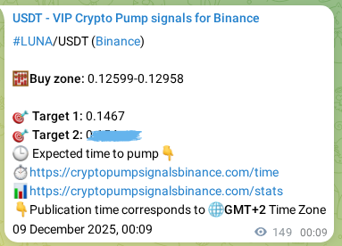 Explore the LUNA pump signal verification from Binance, timestamp: 09 December 2025, 03:49 LUNA pump signal verification from Binance, timestamp: 09 December 2025, 03:49