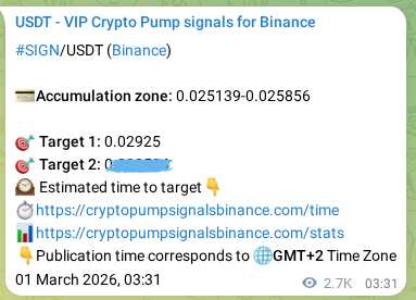 Authenticated proof of SIGN's pump signal on Binance at 04 March 2026, 07:16 Authenticated proof of SIGN's pump signal on Binance at 04 March 2026, 07:16