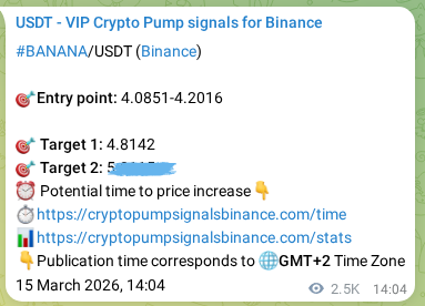Learn about the BANANA pump signal confirmation from Binance, 18 March 2026, 12:25 BANANA pump signal confirmation from Binance, timestamp: 18 March 2026, 12:25