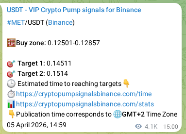 Binance exchange signal proof for MET, 11 April 2026, 13:36 Binance exchange signal proof for MET, 11 April 2026, 13:36