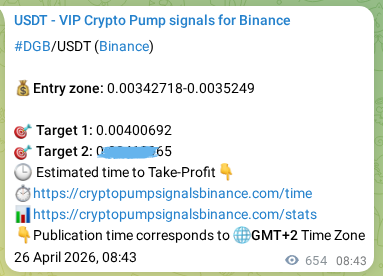 Authenticated proof of DGB's pump signal on Binance at 27 April 2026, 02:52 Authenticated proof of DGB's pump signal on Binance at 27 April 2026, 02:52