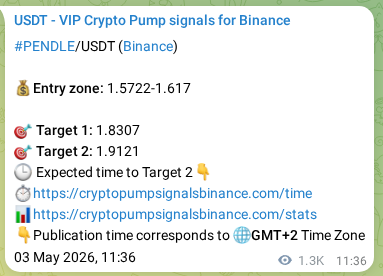 PENDLE pump signal verification from Binance, timestamp: 05 May 2026, 00:16