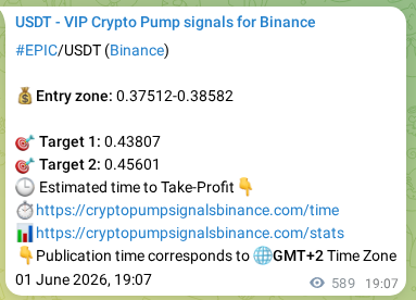 Verification image for EPIC pump signal on Binance at 02 June 2026, 11:12