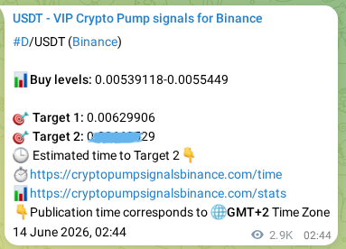 Real-time proof of D pump signal on Binance, 17 June 2026, 11:03 Real-time proof of D pump signal on Binance, 17 June 2026, 11:03