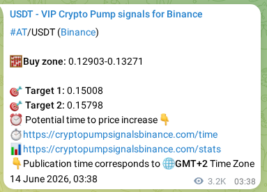 Check the AT pump verification image from Binance, 17 June 2026, 20:44 AT pump verification image from Binance, 17 June 2026, 20:44