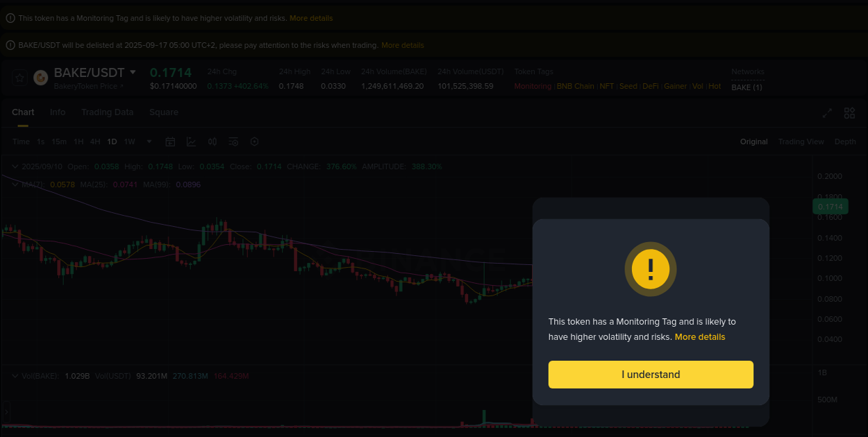 Check out the Binance pump report for BAKE on 10 September 2025, 13:39 Binance pump report for BAKE on 10 September 2025, 13:39